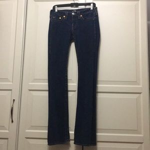 True Religion Skinny/Straight Denim